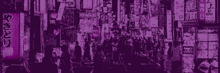 Real Cyberpunk districts - Shinjuku in Tokyo, Japan